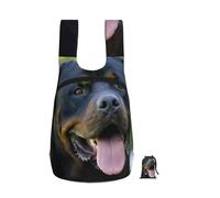 DUWAA Rottweiler Wallpaper Print Packable Backpack 16l Gym Backpack Portable Storage Carry On Backpack Travel Bag For Men Women