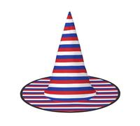 DUWAA Russian Flag Print Print Halloween Hanging Witch Hats Costume Accessories, Decorations For Home, Yard, Porch-3pcs