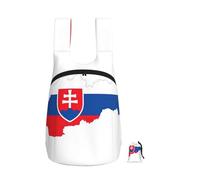 DUWAA Slovakia Flag Map Print Packable Backpack 16l Gym Backpack Portable Storage Carry On Backpack Travel Bag For Men Women