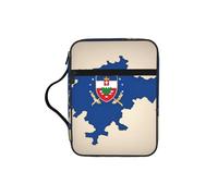 DUWAA Slovenia Flag Map02 Print 26Ã- 20 Cm Large Capacity Bible Cover Case, Study Supplies Tote Bag for Women and Christian