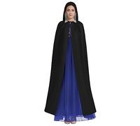 DUWAA Summer Sunflower Print Adult Halloween Hooded Cape, Full Length Unisex Cloak For Men Women, For Halloween Cosplay