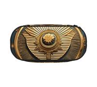 DUWAA Sun Old Egyptian Timeless Grace print Functional Stationery Pouch Portable Pencil Bags Pencil case, Lightweight Pencil Pouch