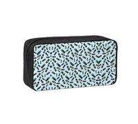 DUWAA Traffic Light Print Pencil Case Large Capacity Pencil Pouch Marker Pen Bag Coin Pouch Office Stationery Organizer