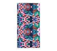 DUWAA Tropical Flowers Print Quick Drying Towels, Premium Towels Soft And Absorbent Microfiber Hand Bath Washcloths Towel