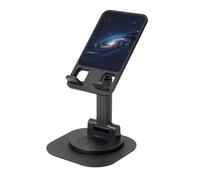 DUWAA Universe Milky Way Galaxy Print 360°Rotating Cell Phone Stand, Adjustable Cell Phone Holder,Foldable Portable Phone Holder