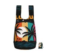 DUWAA We'Re Going To Florida Print Packable Backpack 16l Gym Backpack Portable Storage Carry On Backpack Travel Bag For Men Women