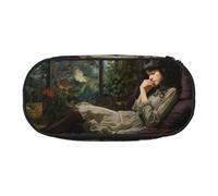 DUWAA Wishing Bottle Seascape3 print Functional Stationery Pouch Portable Pencil Bags Pencil case, Lightweight Pencil Pouch