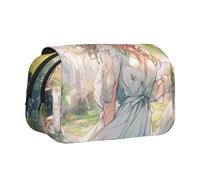 DUWAA You are Beautiful2 print Pen Pencil Case with Zipper Clear Makeup Color Pouch Cosmetics Bag Multi-Purpose Stationary Bag