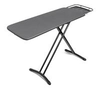 Duwee Extra Large Wide Ironing Board, Deluxe Ironing Boards for Steam Generator Iron, Heavy Duty Iron Board with Adjustable Height, Sturdy Legs, Black, 117 x 46 cm