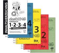 Dux Das Ding Band 1 to 4 Cultliederbuch with Original Table of Contents