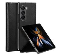 Dux Ducis Bril Leather Case Cover for Samsung Galaxy Z Fold5 5G - Black