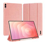 Dux Ducis Case for Galaxy Tab S12 Plus Domo Tri-Fold Shockproof, Pink