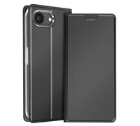 Dux Ducis Case for iPhone 16e Satin Effect Card Holder Video Holder