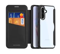 DUX DUCIS Case for Samsung Galaxy A36/A56 5G Case Wallet with Card Holder, [RFID Blocking] Premium Leather Anti-Scratch [Magnetic Closure] Flip Folio Cover Case (6.6", Black)