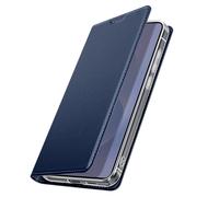 Dux Ducis Case for Samsung Galaxy S25 Edge Clapet Video Support, Dark Blue