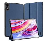 DUX DUCIS [Domo] Series Case Designed for Xiaomi Redmi Pad Pro 12.1 Tri-fold PU Leather Case with Auto Sleep/Wake Feature - Blue