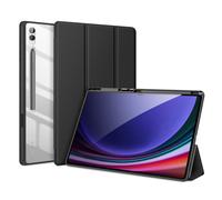 DUX DUCIS for Samsung Tab S10 Ultra S10 Lite S9 FE Plus Trifold Tablet Transparent Case with Stylus Pen Holder & Auto Sleep Wake Tab S9 Ultra-S8Ultra Blue