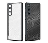DUX DUCIS For ZTE nubia RedMagic 11 Pro Plus 10 Air Cover TPU+Acrylic Lines Back Transparent Cover Airbag Anti-drop Phone Case black