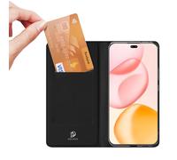 DUX DUCIS PU Leather Flip Case For HONOR 400 Pro 400 Lite 300 Ultra Honor100 Pro 90Pro Wallet Card Slot Protect Cover black