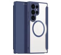 DUX DUCIS Skin X Pro Tough Flip Wallet Case for Samsung Galaxy S24 Ultra - Blue