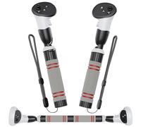 DUXICEPIN VR Game Handle Accessories for Meta Quest 3 Controllers, Dual Handles Extension Grips for Oculus Quest 3, Handles Extension Grips for Beat Saber Golf Club Baseball & Gorilla Tag Games