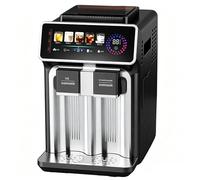 DUXMM 3-in-1 Countertop Nugget Ice Maker w/LCD Display,33LBS/24H Portable Ice Machine,Makes Smoothie & 5°C Cold Water,Scheduled Ice Making for Home Kitchen Office Bar