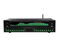 DUXMM 31-Band Digital Equalizer,Digital Audio Stereo Graphic Equalizer,Optical Fiber/Coaxial Input,with Noise Reduction,12 Rhythm Patterns,Double 10 -segment Independent Tuning,for Recording Studio