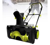DUXMM Battery Powered Snow Blower 40V with 20-Inch Clearing Path 4Batteries