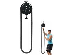 DUXMM Cable Pulley System,Pull Rope Fitness Training System,with Adjustable Resistance,for Grip Strength, Arms, Back & Full Body Coordination Training