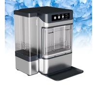 DUXMM Countertop Nugget Ice Maker,Portable Ice Machine with Self-Cleaning,38Ib/24H, Self-Cleaning, One-Click Operation,Ideal for Parties, Kitchens, Bars, Offices