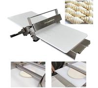 DUXMM Folding Dough Rolling Machine,Commercial Dough Roller Sheeter,Stainless Steel, Sheeter Thickness Adjustable,Croissant Pastry Bakery Roller Puff Pastry Pizza Dough Rolling Machine Type300