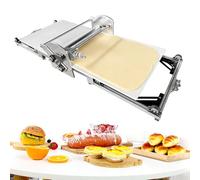 DUXMM New Model Electric Dough Sheeter,Folding Dough Sheeter,with Sheeter Board & Thickness Adjustable 2-30MM,Baking Pastries and Bread, for Home and Commercial Bakeries