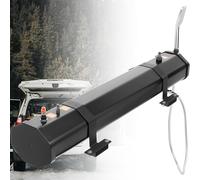 DUXMM Portable Solar Heated Road Shower,18L/20L/30L Pressurized Water Tank for Camping Shower,with 4.92ft Water Pipe and Shower Head,for Trucks Off Road Vehicles RV SUV Water Storage 18L