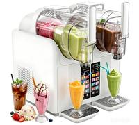 DUXMM Professional 2-in-1 soft serve ice cream and slush machine White