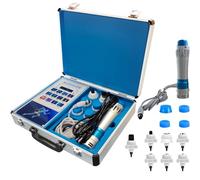 DUXMM Shockwave Therapy Machine, Professional Electromagnetic Treatment Machine, Shockwave Body Massager ED, with 7 Massage Heads and Display, for Pain Relief