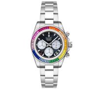Duxot Accelero DX-2064-22 - Unisex - 40 mm - Analogue - Mecha-Quartz - Sapphire Glass Black 20 mm