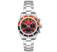 Duxot Accelero DX-2064-AA - Unisex - 40 mm - Analogue - Mecha-Quartz - Sapphire Glass Red 20 mm