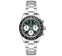 Duxot Accelero DX-2065-55 - Unisex - 40 mm - Analogue - Mecha-Quartz - Sapphire Glass Green 20 mm