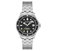 DUXOT Men's 41mm Henri Diver Automatic Ink Black Watch with Solid Stainless Steel Bracelet DX-2060-11