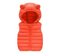 duxyoz baby biys girls puffer gilet sleeveless lightweight bodywarmer Packable windproof gilets Unisex Infant Toddler Padded Waistcoat Cotton padded quilted coats Winter Outwear 0-4 Years