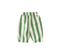 duxyoz Baby Boys Girls Cotton Trousers Soft Comfy Lightweight Lounge Pants Classic Stripe Printed Casual Summer Trousers Elastic Waist Infant Kid Toddler Sweatpants Unisex Joggers Bottoms 18-24 Months