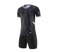 duxyoz Boys Sports Suits Short Sleeve Summer Casual Outfit Lightweight Quick Drying Moisture Wicking Training Suit 2 Pieces Football Kids Sport Shorts Sets Jersey Top Shorts Set Sportwear 14-16 Years