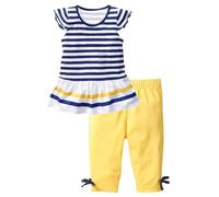 duxyoz Girls Clothing Sets Short Sleeve Shirt Top and Legging Pants 2 Pieces Summer Outfits Kids Toddler Soft Stretchy Comfortable Loungewear Sets Daisy Printed Cute Sweet Suits 4-5 Years