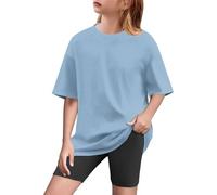 duxyoz Girls suit Sets 2 Pieces Running Suits Summer T-Shirt Short Yoga Set Kids Summer Outfits Activewear Short Sleeve Tops With Shorts Leggings Casual Sweatsuits Y2k Gym Set Uk 12-13 Years
