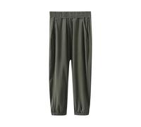 duxyoz Kids Boys Lightweight Sweatpants Summer Casual Loose Fit School Trousers Baggy Solid Color Joggers Thin Breathable Quick Drying Long Pants Elastic Waist Jogging Bottom with Pockets 6-7 Years