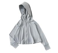 duxyoz Kids Rash Guard Toddler Boys Girls Long Sleeve Upf 50 Uv Protection Swim Shirt Zip Up Quick-Dry Water Beach Summer Jacket Thin Cooling Hoodie Running Fishing Top For Sports Outdoor 5-6 Years
