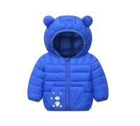 duxyoz Kids Toddler Baby Boys Girls Lightweight Puffer Jacket - Packable,Hooded,Warm,Padded,Long Sleeve,Windproof,Quilted Winter Coat Outwear Blue 5-6 Years