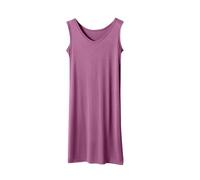 duxyoz Women'S Nightdresses Sleepwear Nightgowns Sleeveless Tank Nightshirt Luxury Soft Casual Nightwear Pajamas Comfy Loungewear Nighties Plus Size Plain Classic Sleepshirts Size XXXXXL