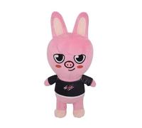 DUYAZHENLAODA Skzoo Plush Toy Stray Plush Cartoon Stuffed Soft Doll for Kids Adults Boys Girls Birthday Gifts (Pink Pig)