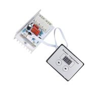 Duyeuau 1 Set Large Power 10000W SCR Voltages Regulator AC220V 80A Electronic Digital Dimming Control Motor Speed Controller